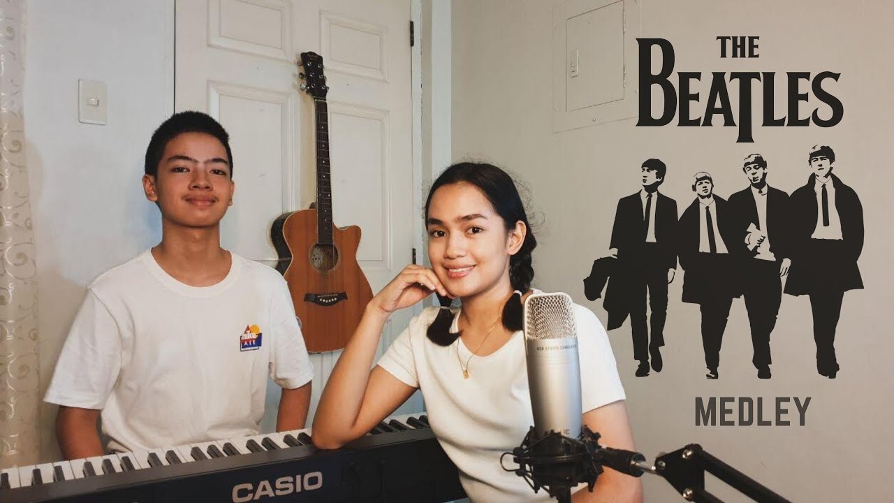 THE BEATLES MEDLEY (w/ my brother!) | Guia Melisse