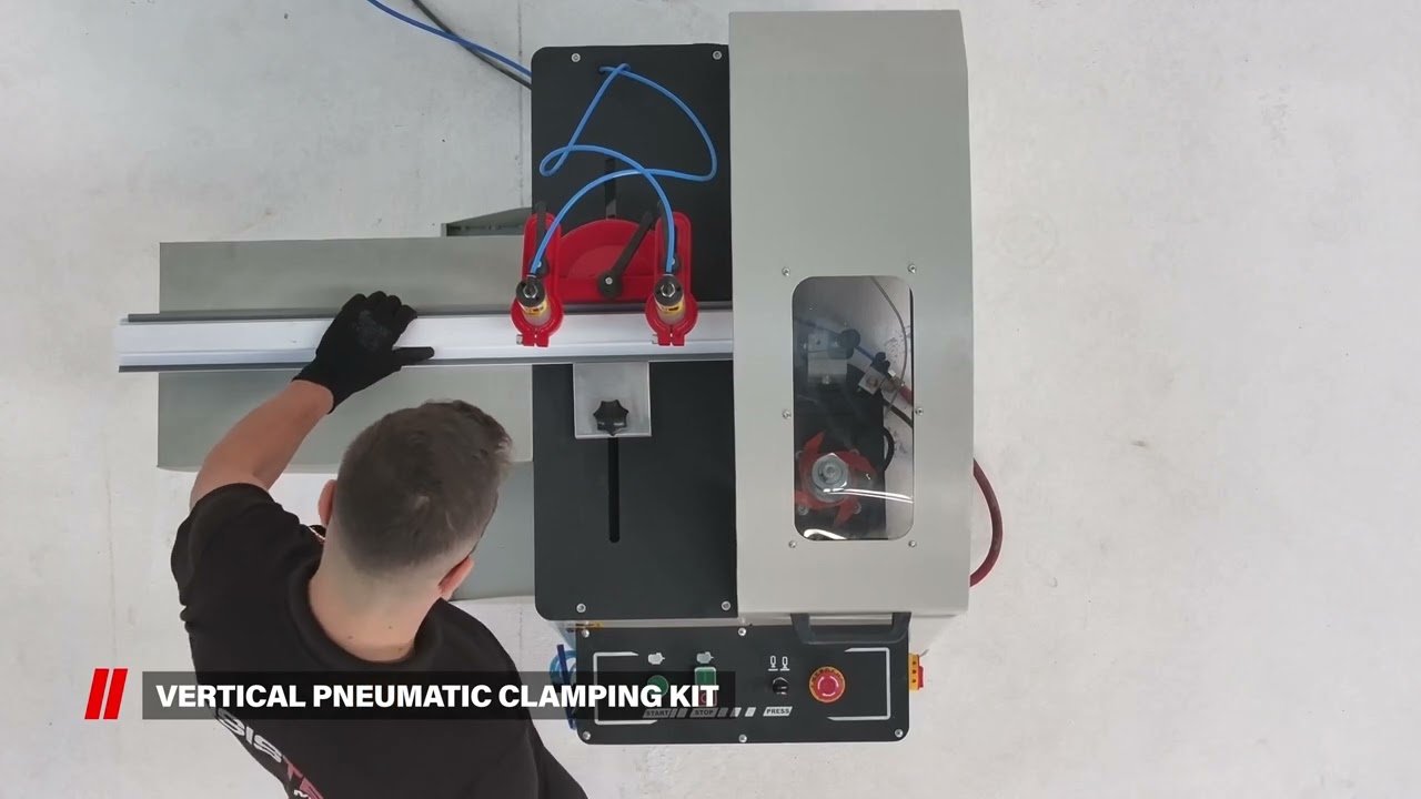 OST-20 Automatıc Aluminum & uPVC End Milling Machine