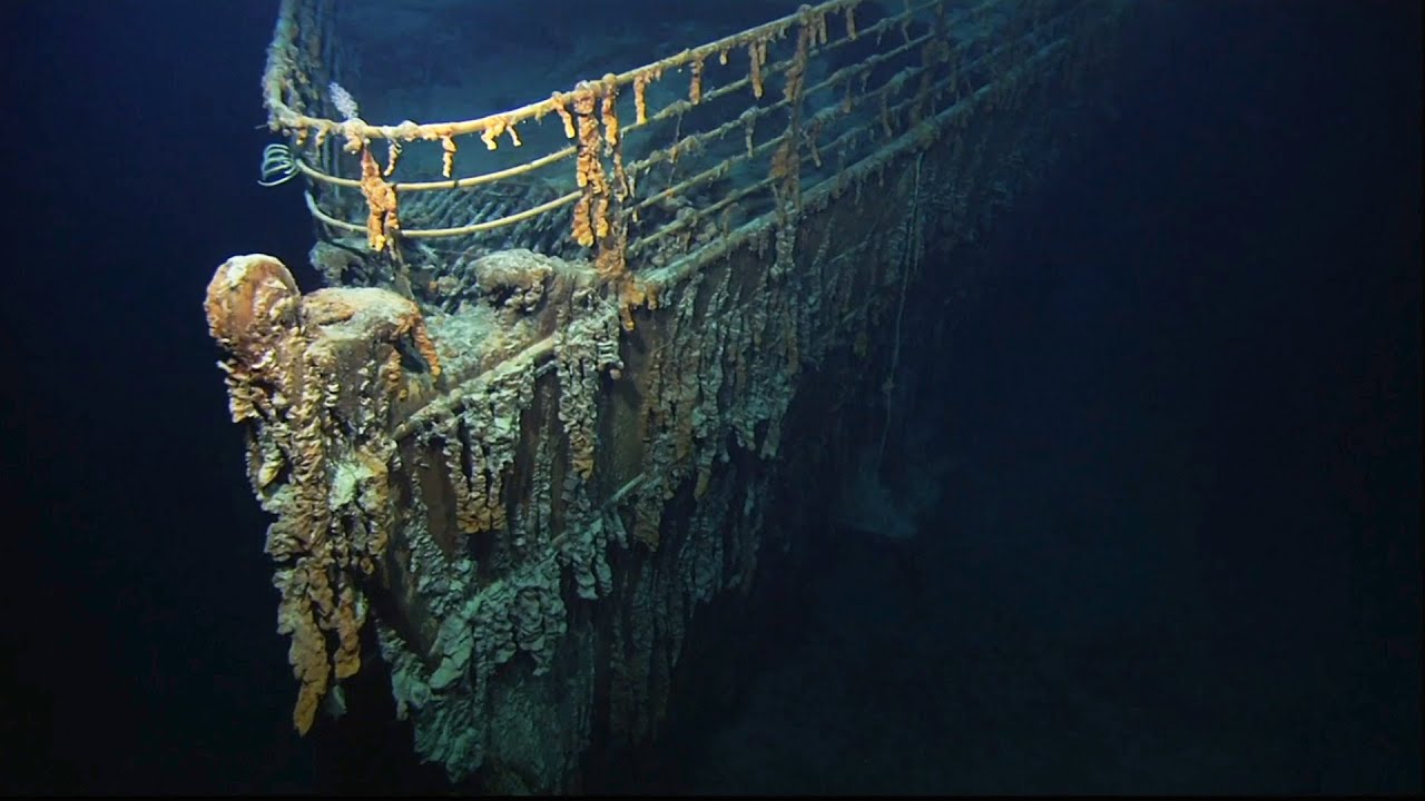 Titanic Wreckage ROV Footage
