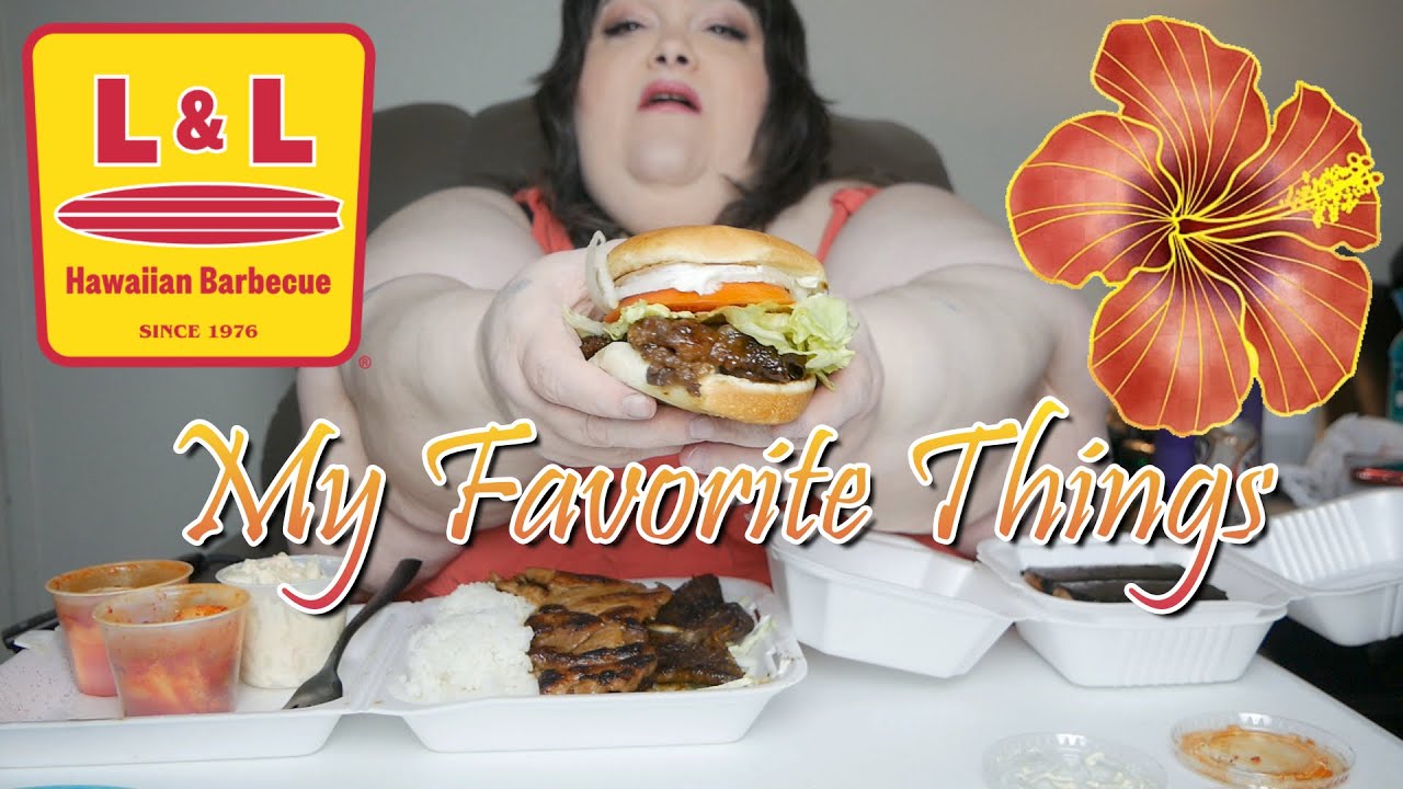 L & L Hawaiian BBQ My Favorite Things Mukbang