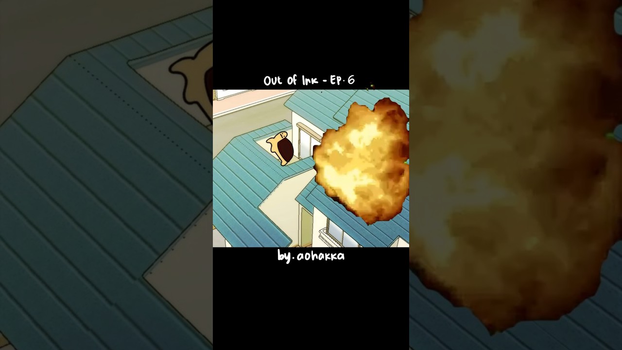 Ep.6 || flying turtle #outofink #animation #originalcharacter #shorts #anime