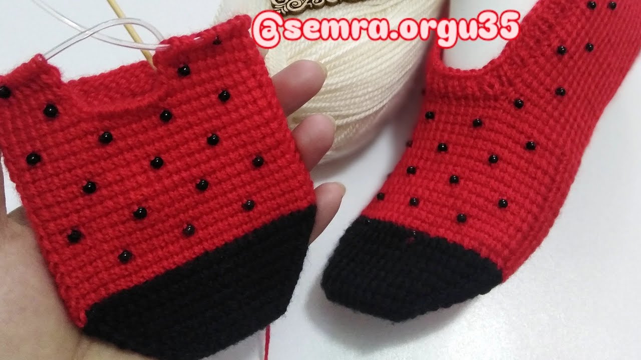 Misinalı tunus işi patik @Semraorgu RÜVEYDA MODEL #tunusiancrochet #crochet #patik #tunusisi #etsy