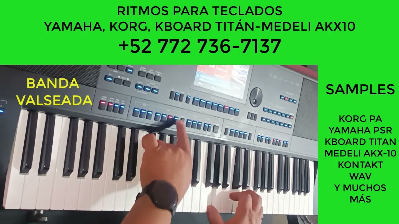 TITAN-MEDELI PAQUETE DE RITMOS MEXICANOS