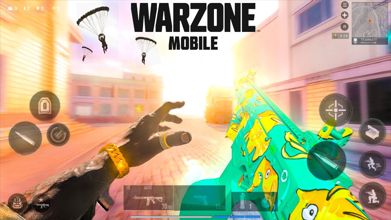 WARZONE MOBILE ALCATRAZ STUNNING GAMEPLAY 🫡 REBIRTH ISLAND MAX GRAPHIC