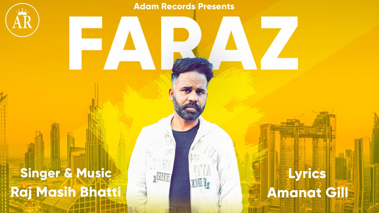 Faraz (Official Audio)  Raj Masih Bhatti l Amanat Gill l New Masih Song 2020
