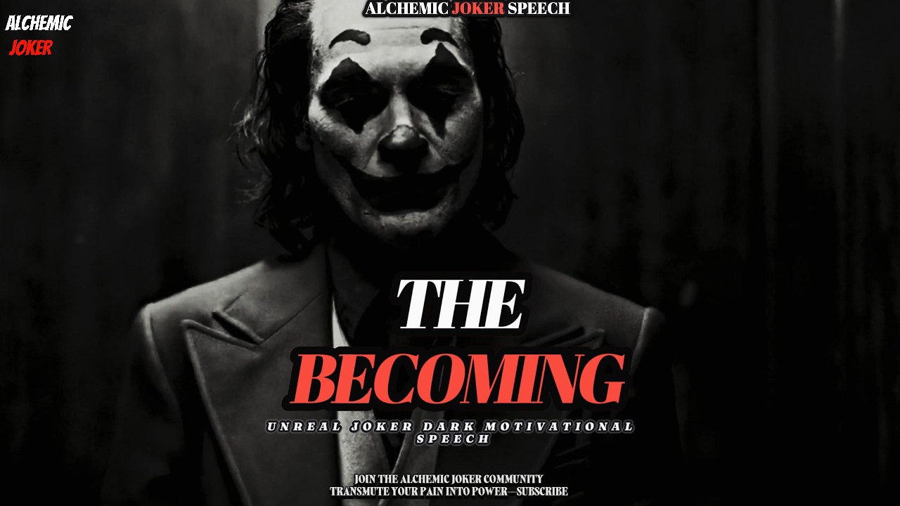 EVERYONE SEES THE RESULT— FEW UNDERSTAND THE BECOMING | ALCHEMIC JOKER SPEECH