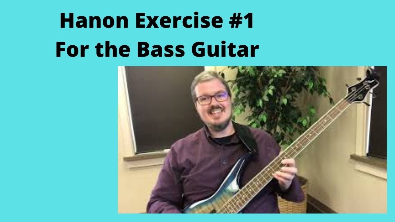 Hanon Exercise #1 for the Bass Guitar