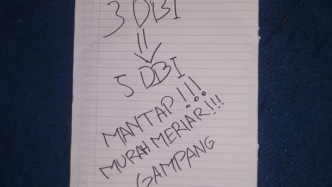 Memgubah antena 3 dbi menjadi 5 dbi