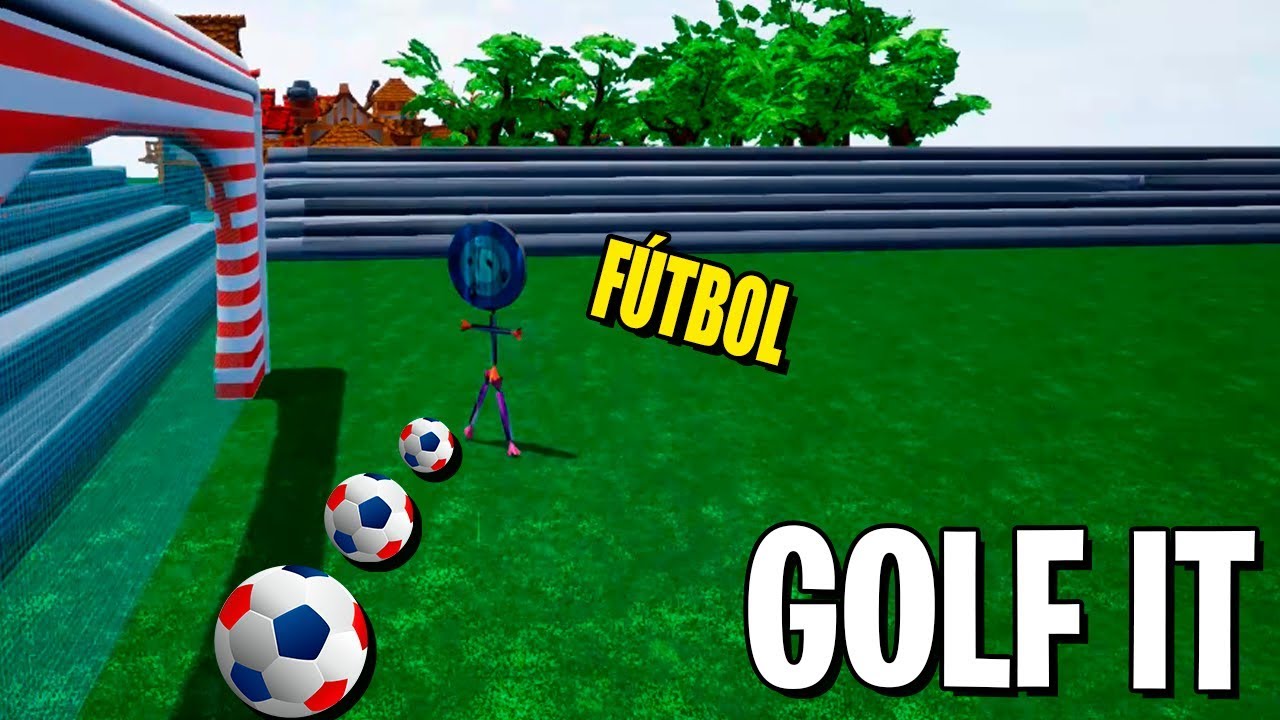 CHALLENGE DE FÚTBOL *DIFICL* EN GOLF IT