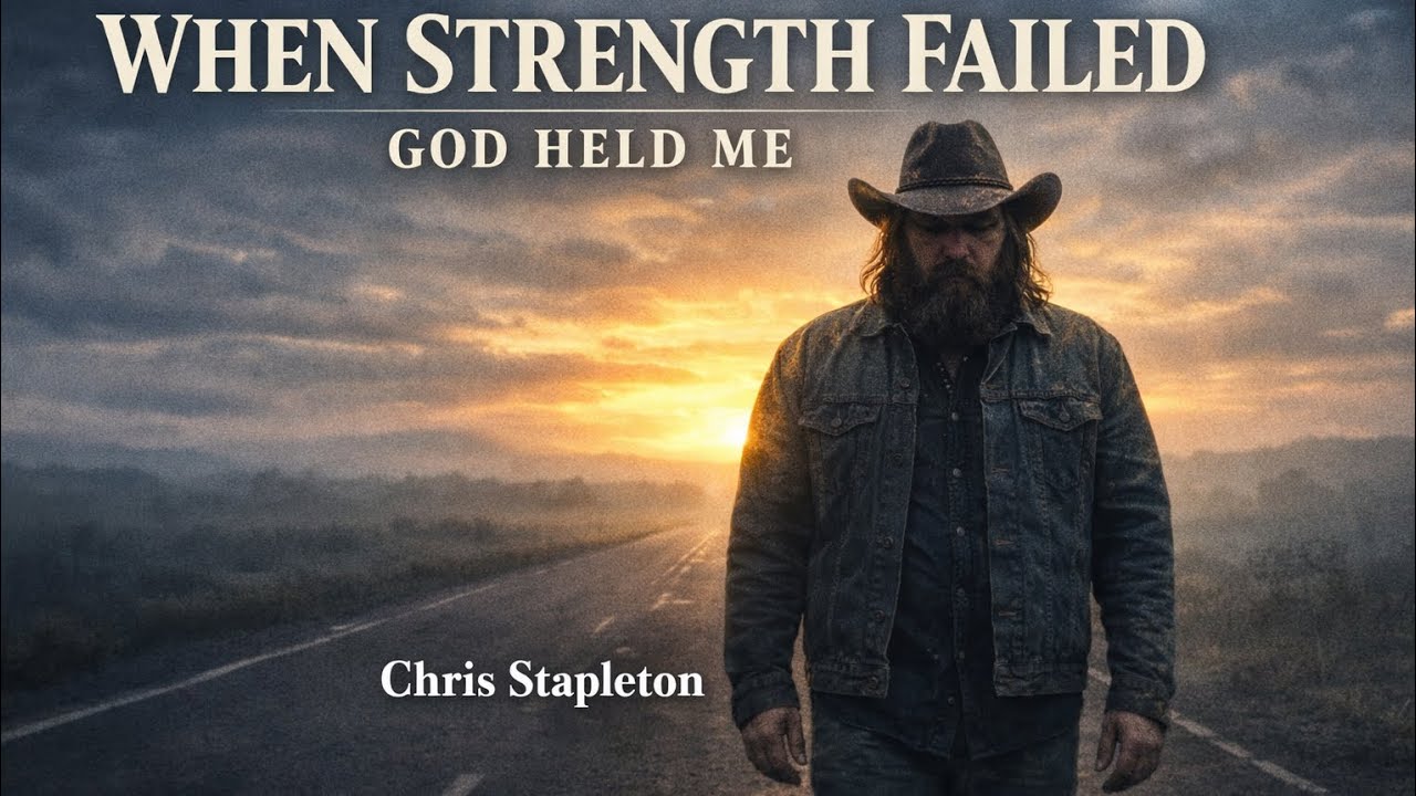 Chris Stapleton - When Strength Failed, God Held Me (Official Lyrics Video)