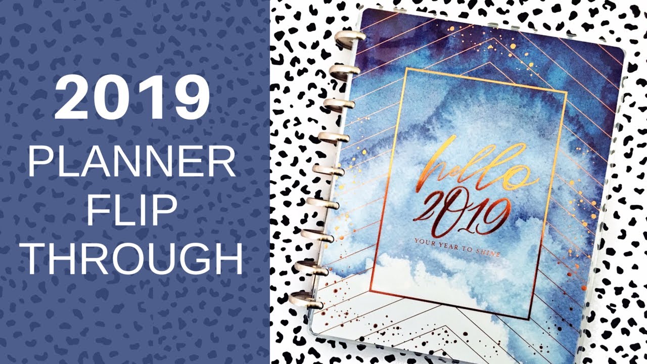 2019 PLANNER FLIP THROUGH | Happy Planner