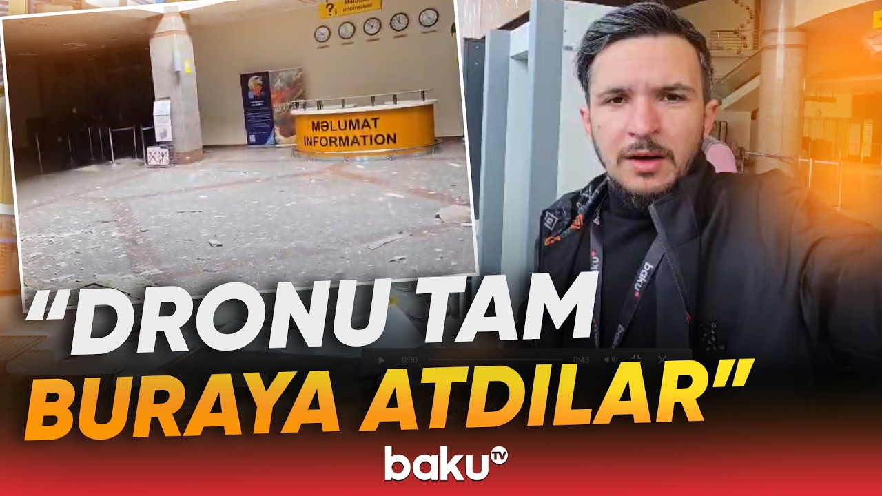 İranın xain zərbəsi Naxçıvanda dəhşət yaşatdı | Hadisə yerindən bağlantı - Baku TV