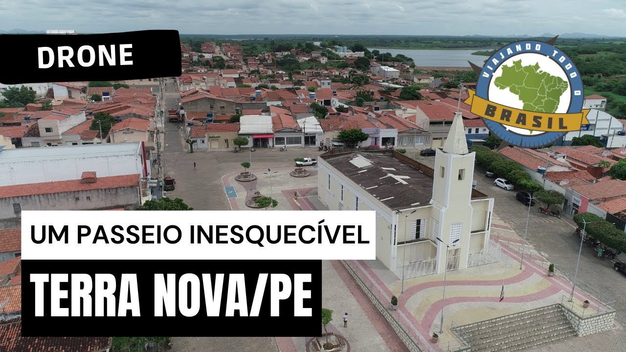 Terra Nova/PE - Drone - Viajando Todo o Brasil
