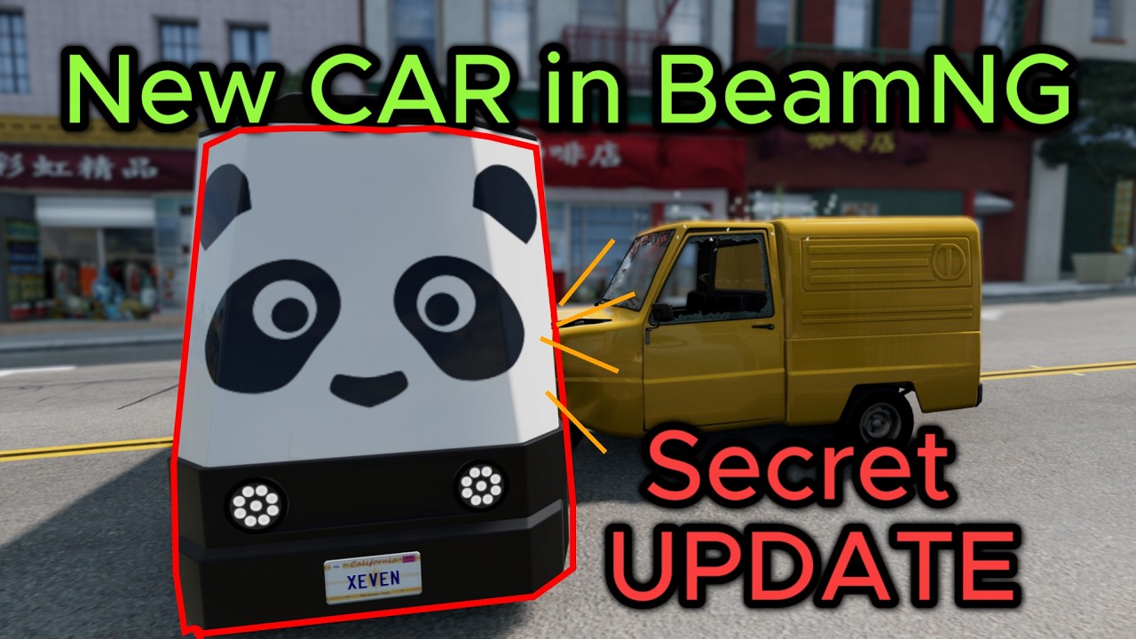 BeamNG NEW *SECRET* CAR