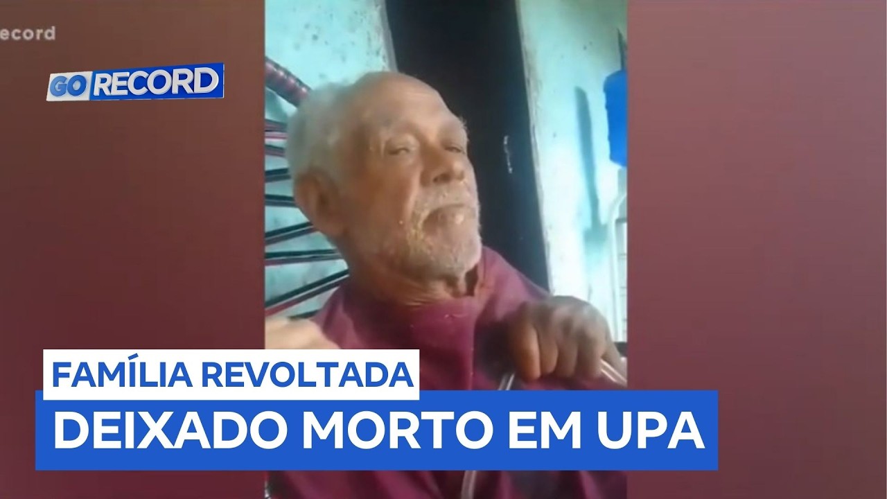 Idoso é deixado morto em UPA após ser internado em clínica clandestina