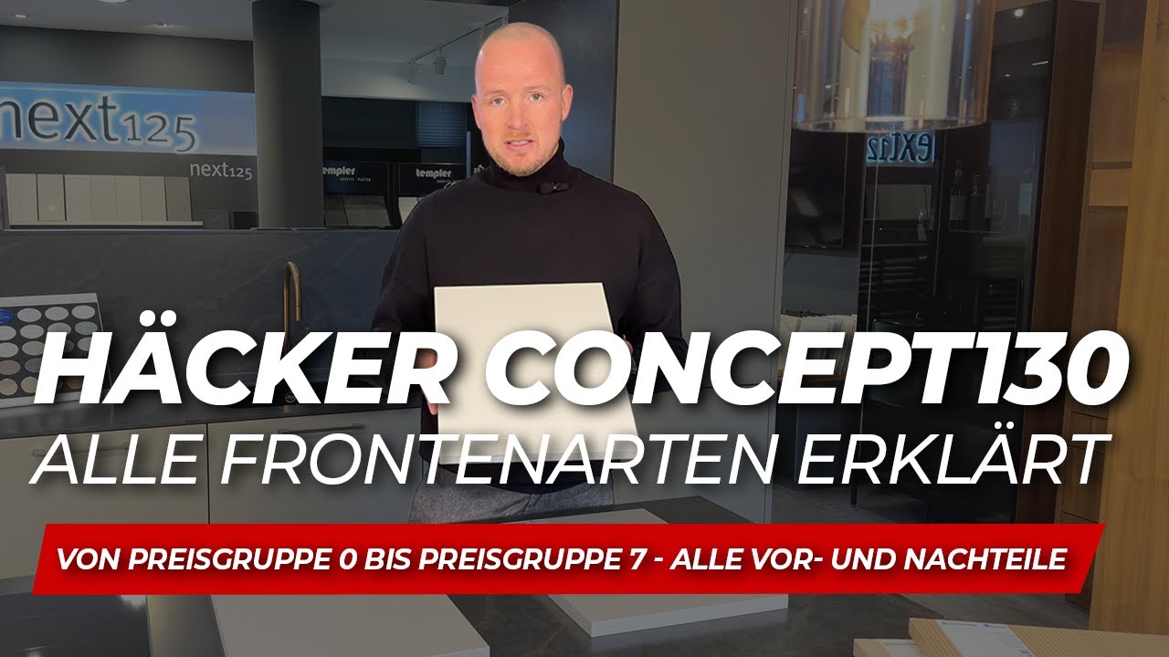 Häcker Concept130: ALLE Fronten gezeigt und erklärt