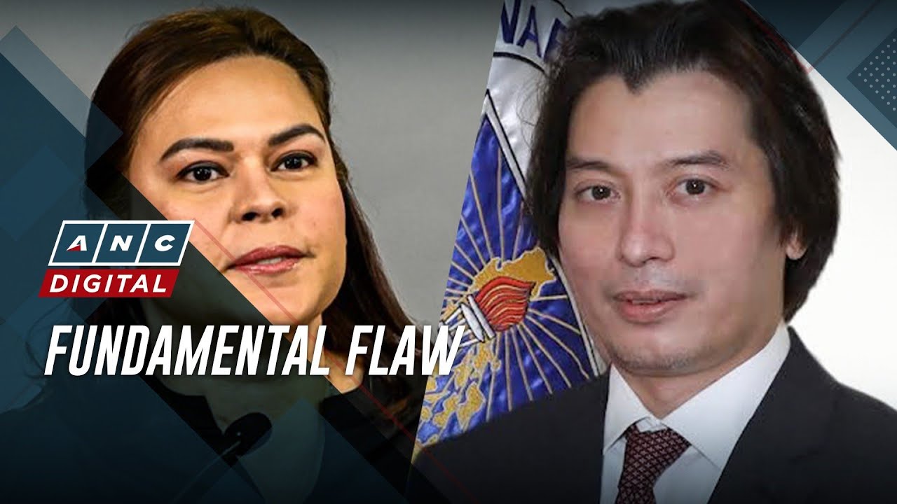 ICYMI: Lawyer says impeach complaint vs VP Sara has fundamental flaw | ANC