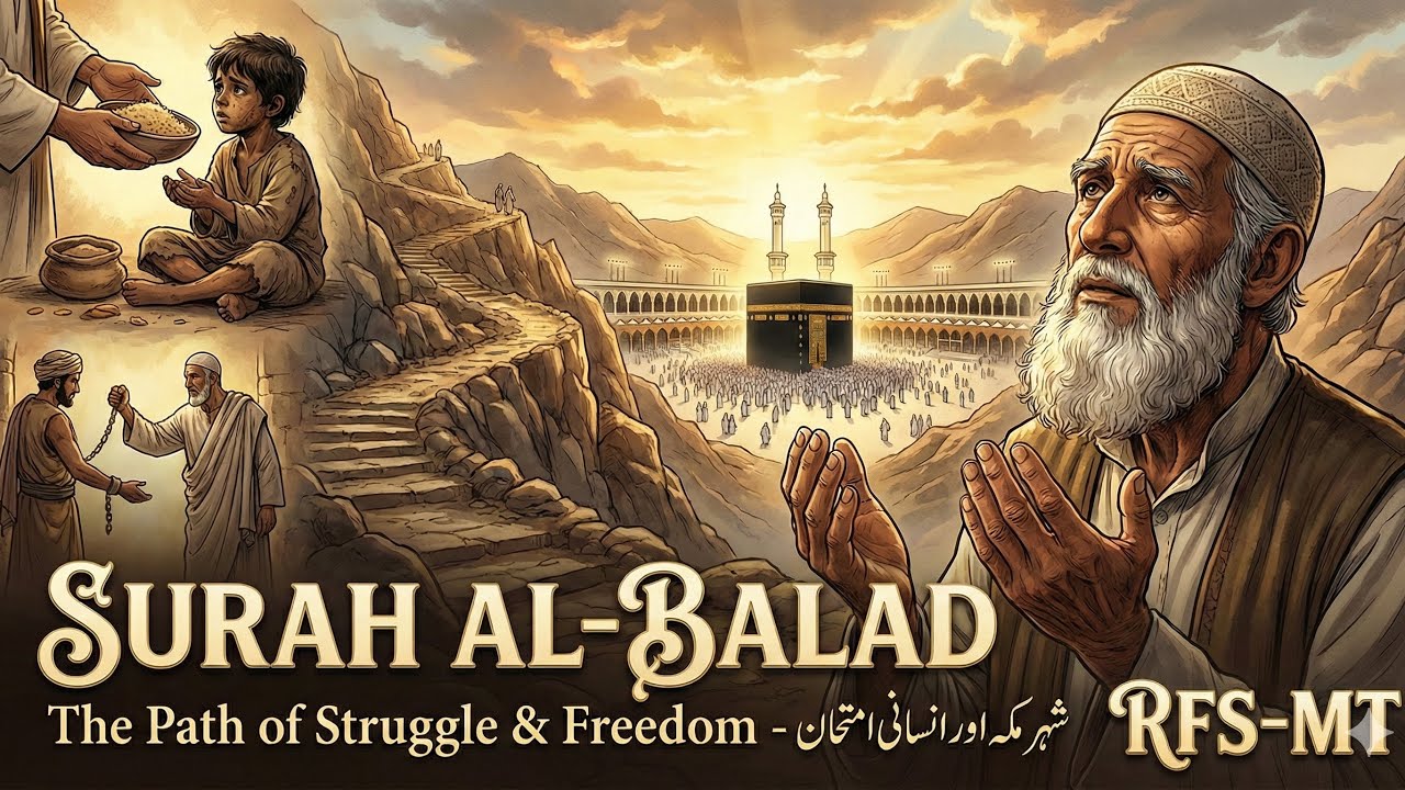 Why Surah Al-Balad Was Revealed? The background story, #Real-Feel-Studio-MY