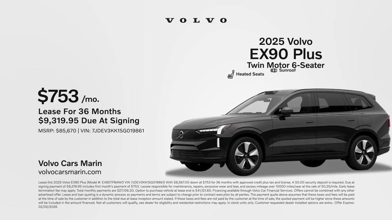 Volvo EX90 01/15/2026 6765957