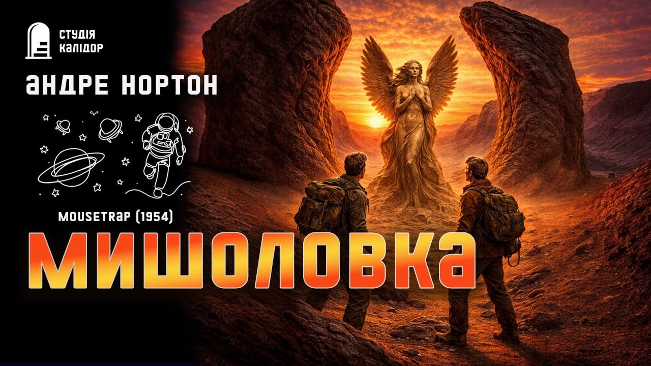 Андре Нортон МИШОЛОВКА #фантастика #нортон #андренортон #аудіокнигиукраїнською #химерне #марс #дивне