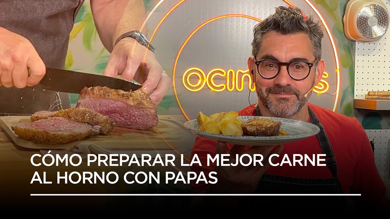 CARNE AL HORNO CON LAS PAPAS MÁS CROCANTES