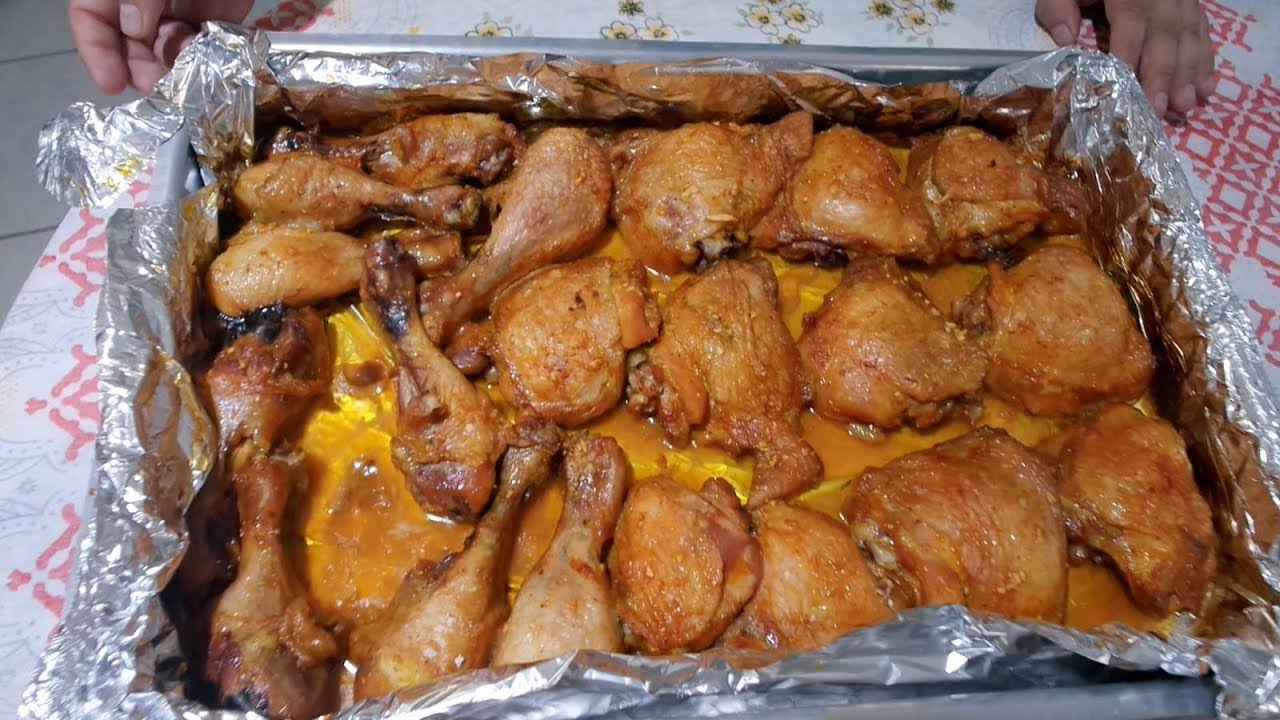 FRANGO NA LARANJA (COXA E SOBRECOXA)
