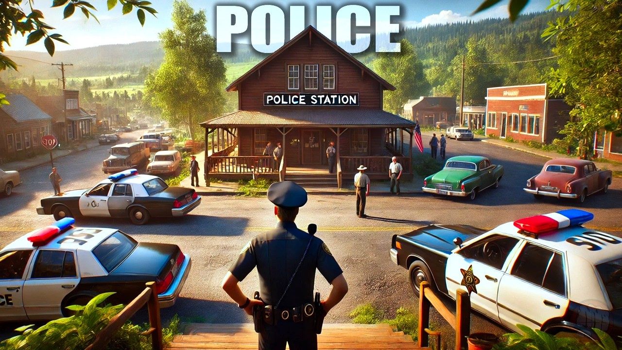 This NEW Simulation Game Has Us Taking Up The Badge in a Crime Ridden Town...