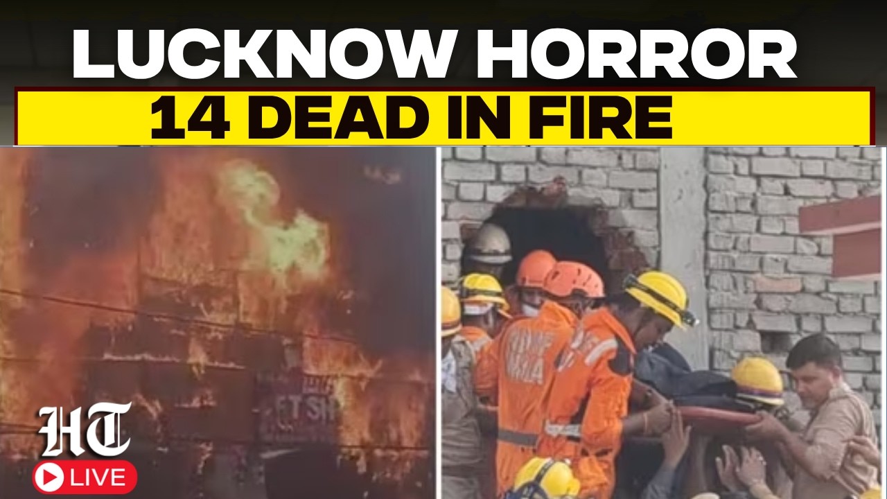 Lucknow Fire News LIVE Updates : 14 Dead After Massive Fire at Lucknow Coaching Centre