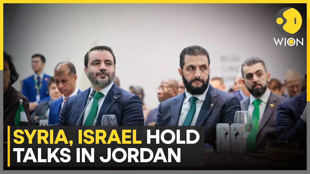 Syria, Israel Hold Secret US-Mediated Talks In Jordan Amid Rising Regional Tensions | WION