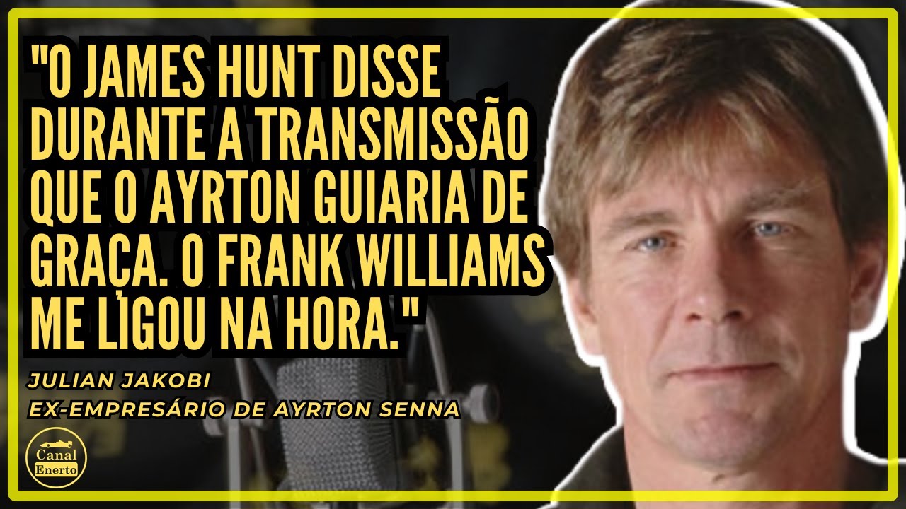 A hilária história entre Ayrton Senna e James Hunt