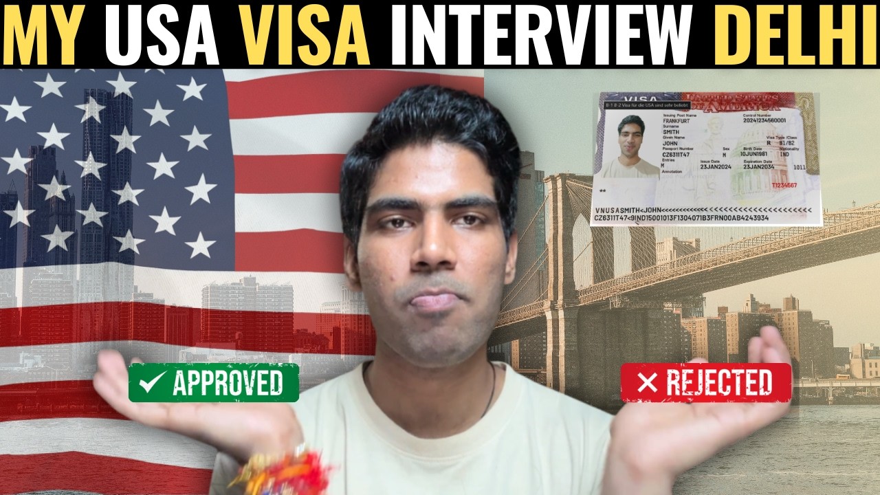 My USA B1/B2 Visa Interview Experience 2025 | Did I Get My USA Visa?