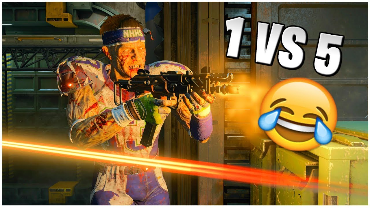 1V5 IN SEARCH AND DESTROY!? Black Ops 4 League play 🔴
