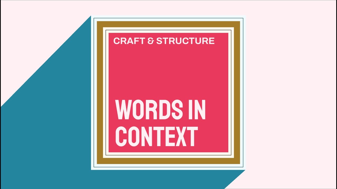 Words in Context - SAT R&W In-Depth