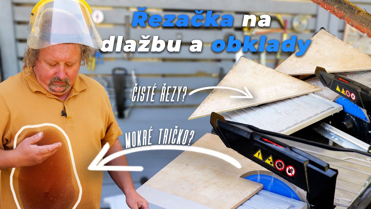 Jak snadno řezat dlažbu, obklady i žulu?!? Co třeba Elektrická řezačka obkladů Scheppach WTS 2000?