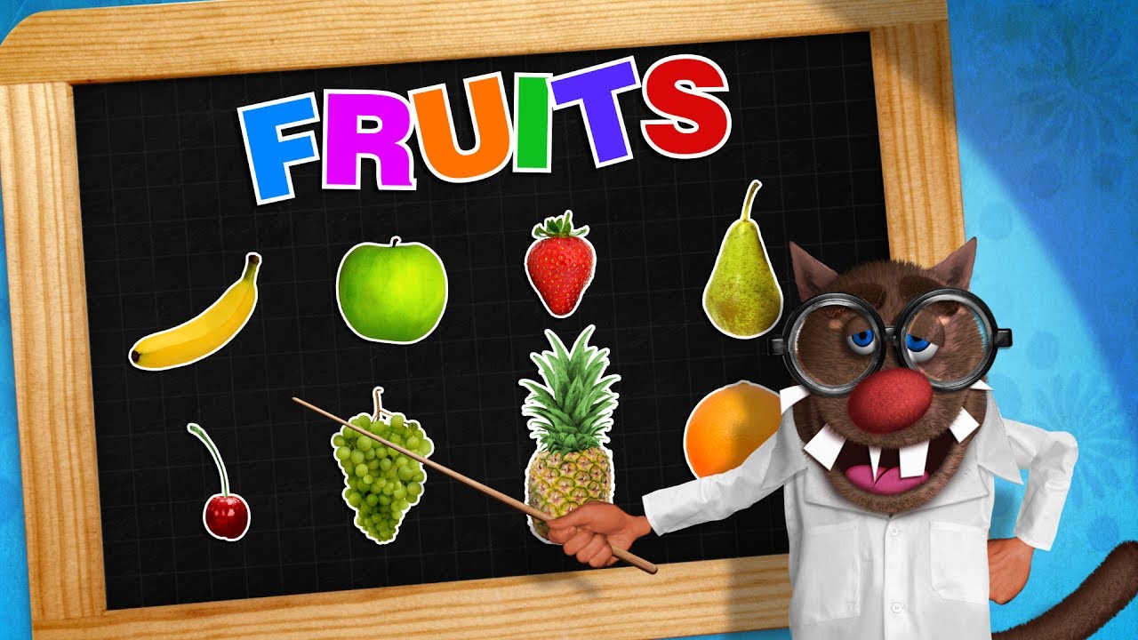 Apprendre aux enfants à Compter avec des Fruits (Learn to count with Fruits for Kids - Serie 01)