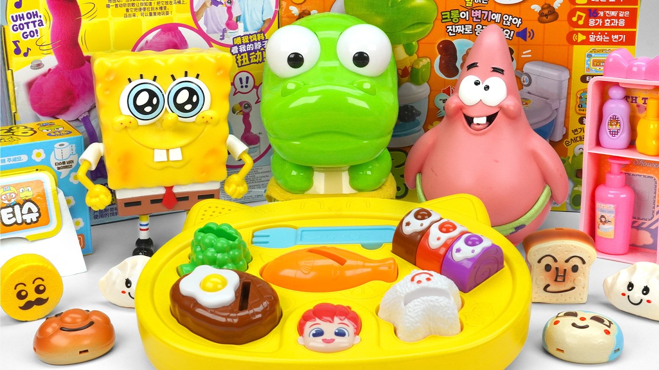 Satisfying Unboxing SpongeBob SquarePants Doctor Toys Collection ASMR
