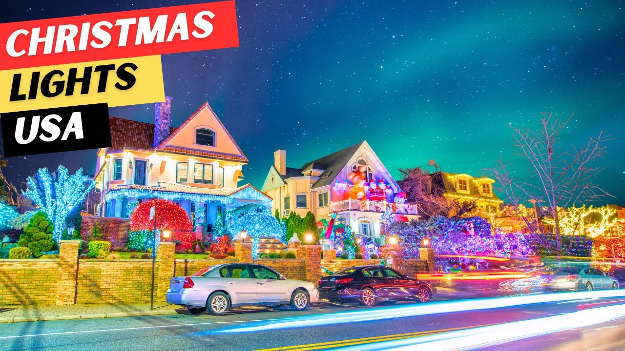 The 24 Most SPECTACULAR Christmas Light Displays In The US