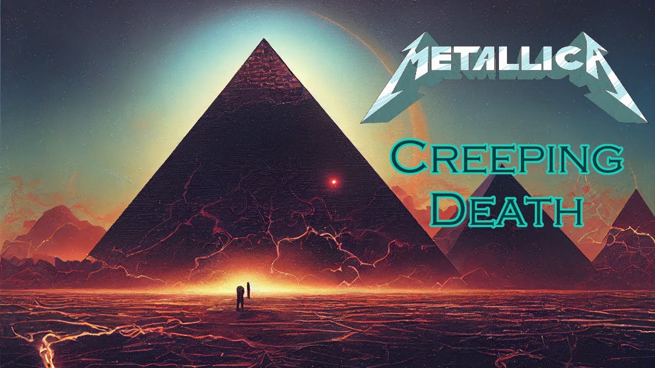 Creeping Death от Metallica - тексты в виде сгенерированных искусственным ИИ (Субтитры на русском)