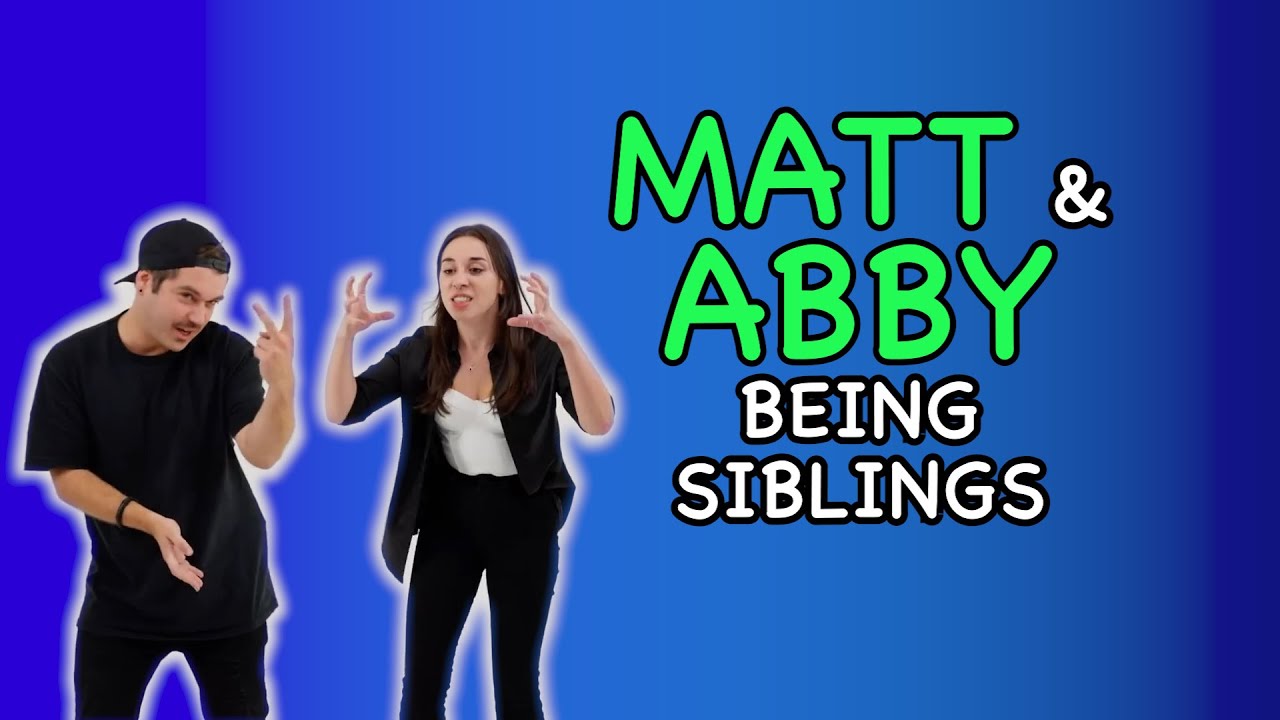 Matt and Abby Being Siblings @yeahmadtv Compilation