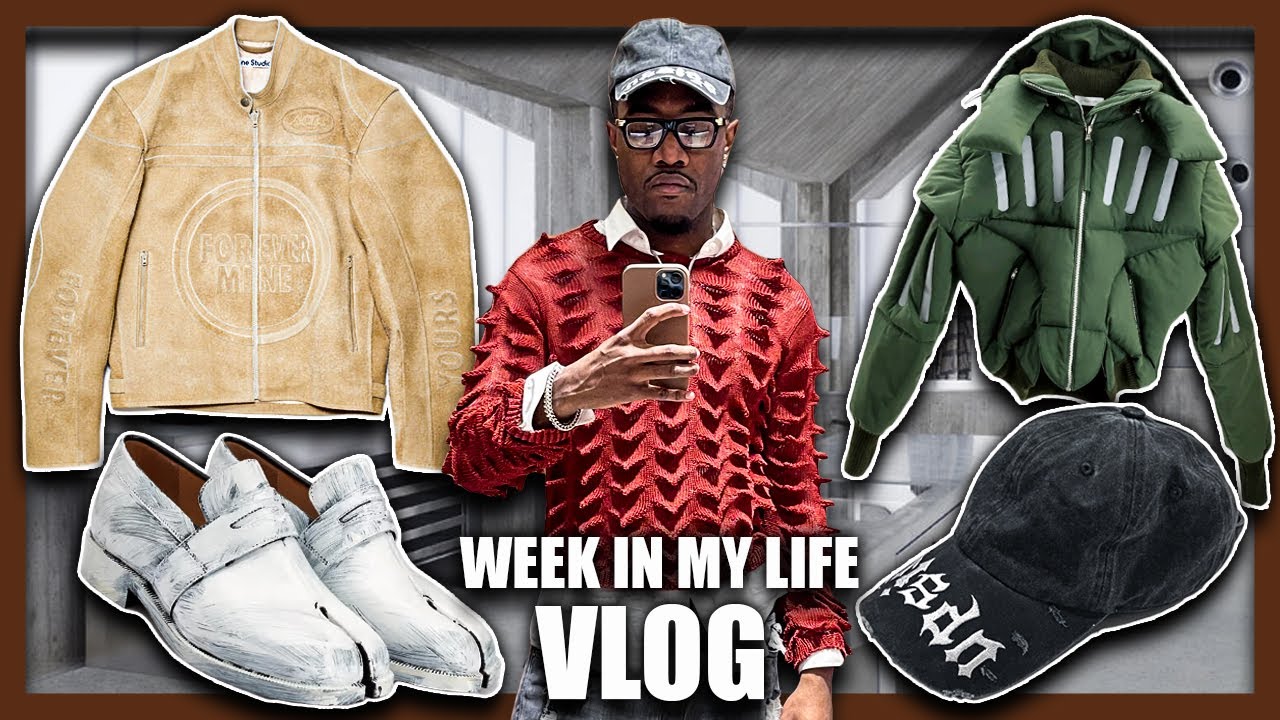 Week in My Life | GRWM, Working on My Clothing Brand & Shopping (Men's Fashion)