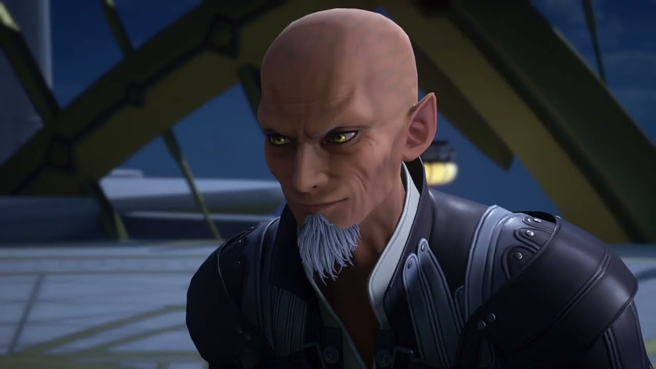 Xehanort redubbed with Christopher Lloyd AI voice