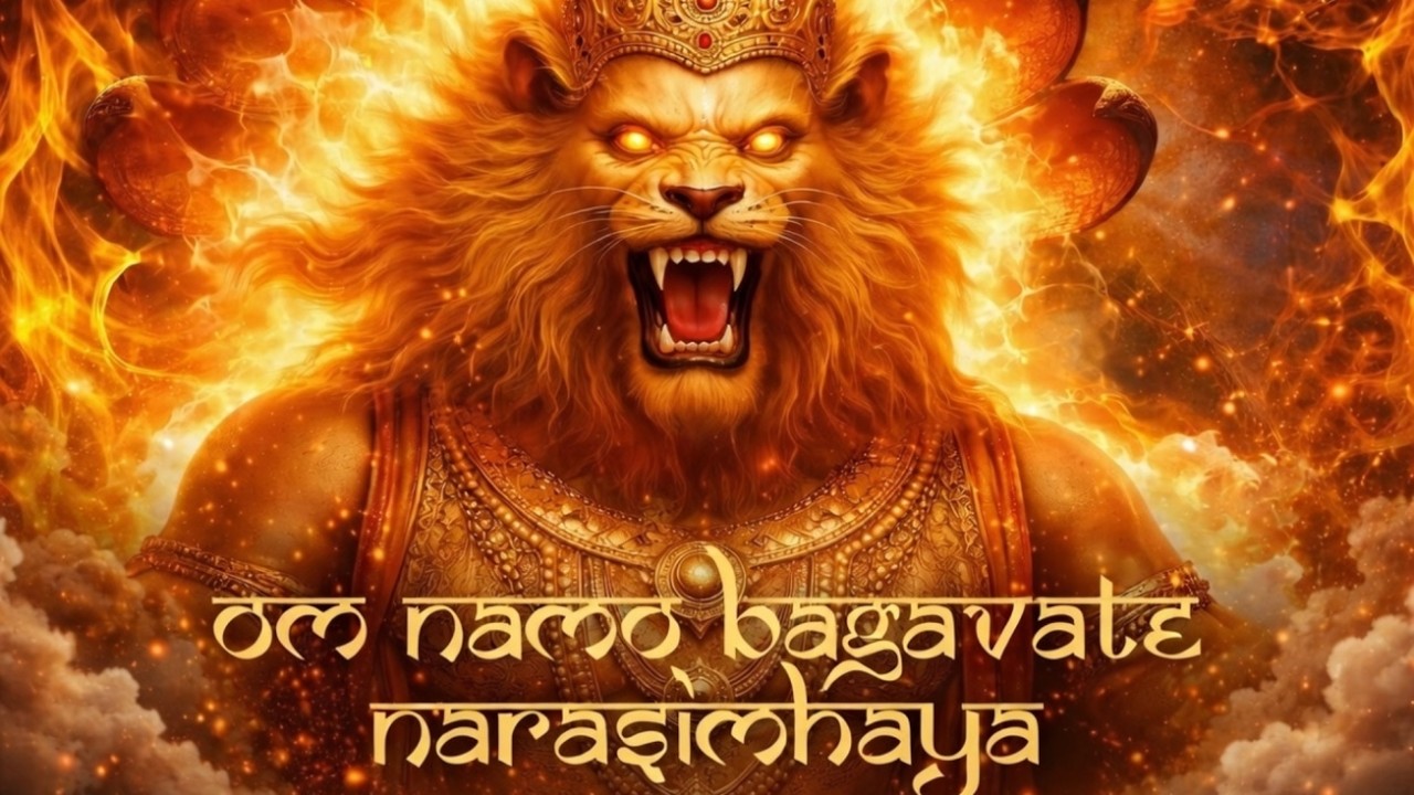 Om Namo Bhagavate Narasimhaya |  Powerful Narasimha Mantra for Protection