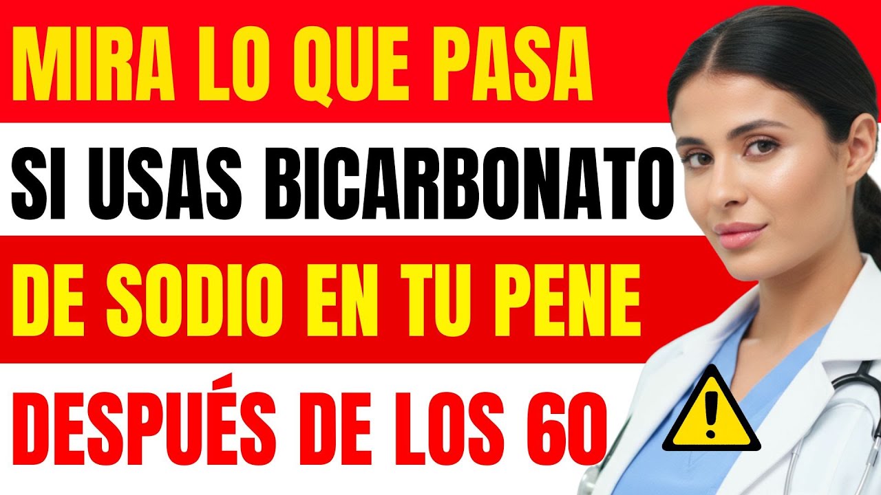 Urólogo Revela: Lo Que Bicarbonato Hace en el Flujo Sanguíneo de Hombres Mayores de 50