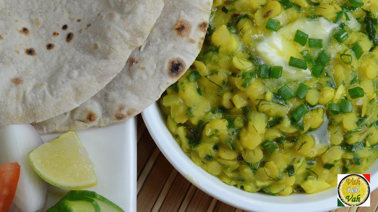 Green Onion Dal  - By Vahchef @ vahrehvah.com
