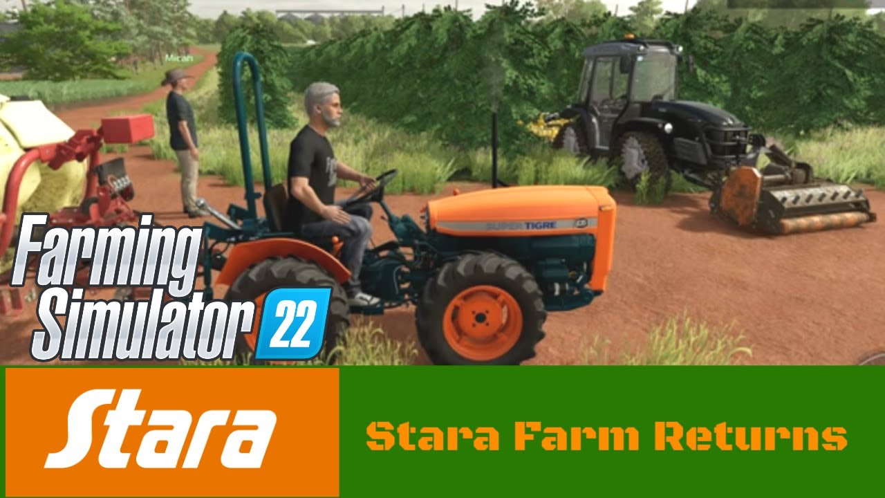 Farming Simulator 22 | Coffee Day - Micah Brings the Tiger | Stara Farm 11