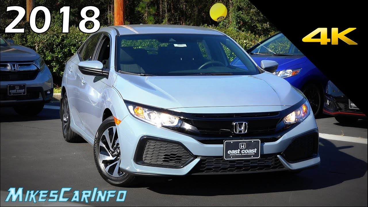 👉 2018 Honda Civic Hatchback LX — детальный обзор в 4K