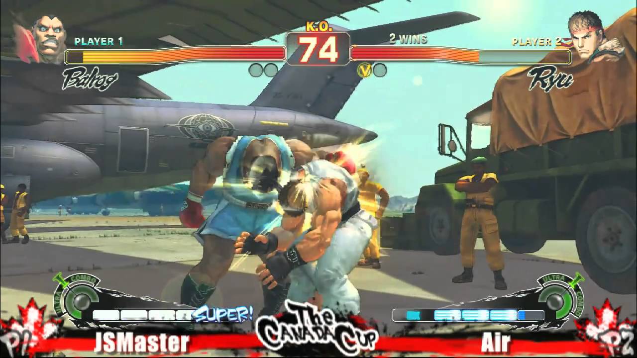 Spiral guys Fanclub vs Team Japan Canada Cup 2010 Feature match #4 SSF4 Teams