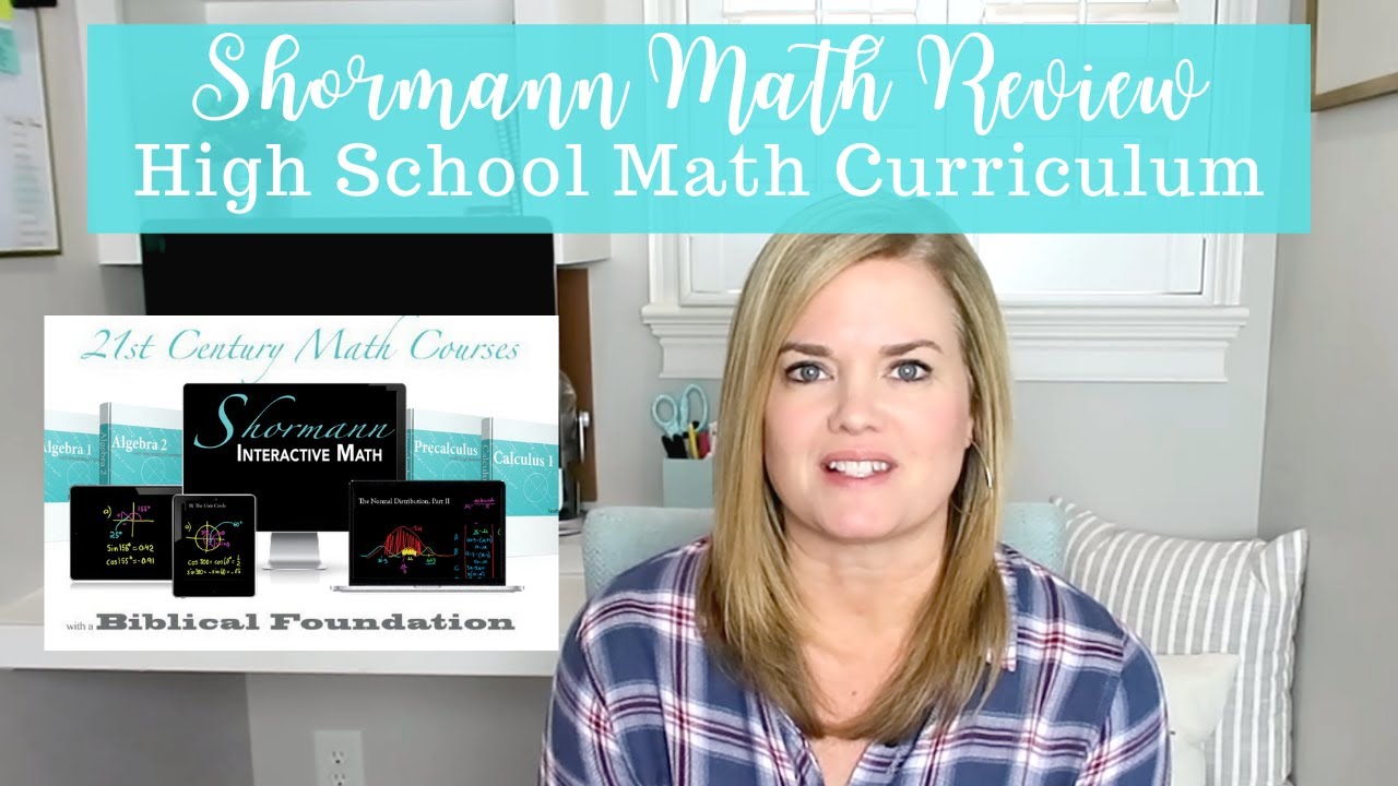 Shormann Math Review | Homeschool Math Review | High School Math Curriculum