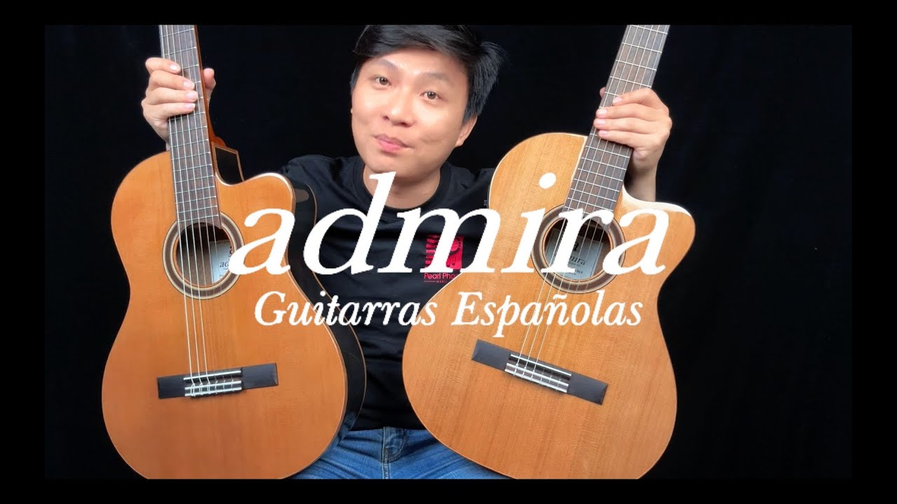 So sánh âm thanh giữa guitar thùng mỏng (Admira Virtuoso ECT-F) và thùng dày (Admira Virtuoso ECF)