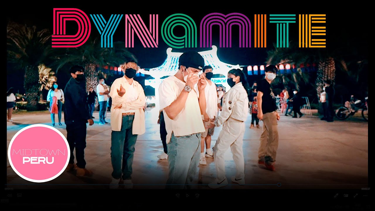 [KPOP IN PUBLIC PERÚ] BTS (방탄소년단) - 'DYNAMITE' | Dance Cover by Midtown Perú